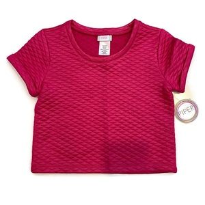 Piper (NEW) Girls Short Top Size L(10/12).